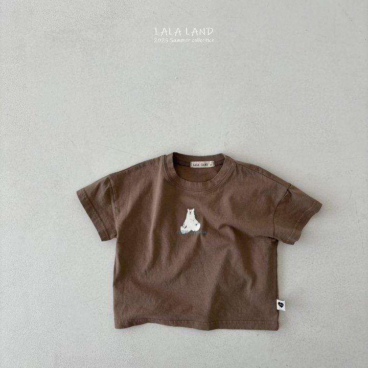 Lalaland - Korean Children Fashion - #childofig - kids Comma Bear Tee - 7