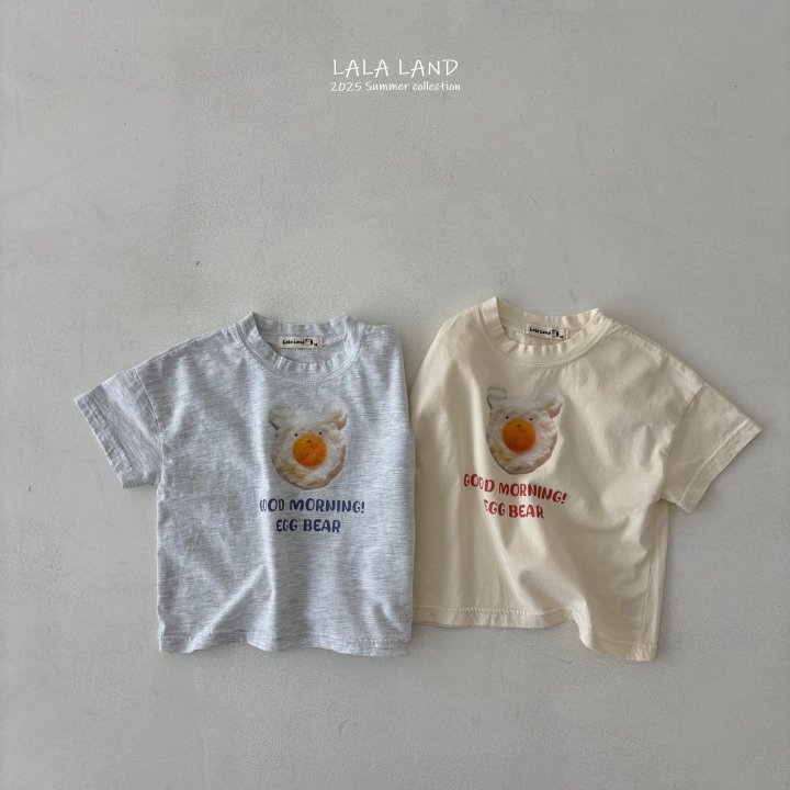 Lalaland - Korean Children Fashion - #childofig - kids Egg Bear Tee