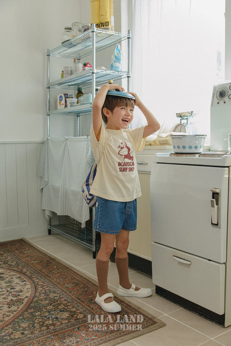 Lalaland - Korean Children Fashion - #childofig - kids Summer Denim Shorts - 10
