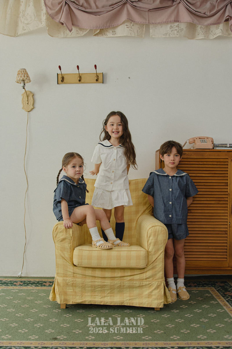 Lalaland - Korean Children Fashion - #childrensboutique - kids Summer Sailor Shirt - 10