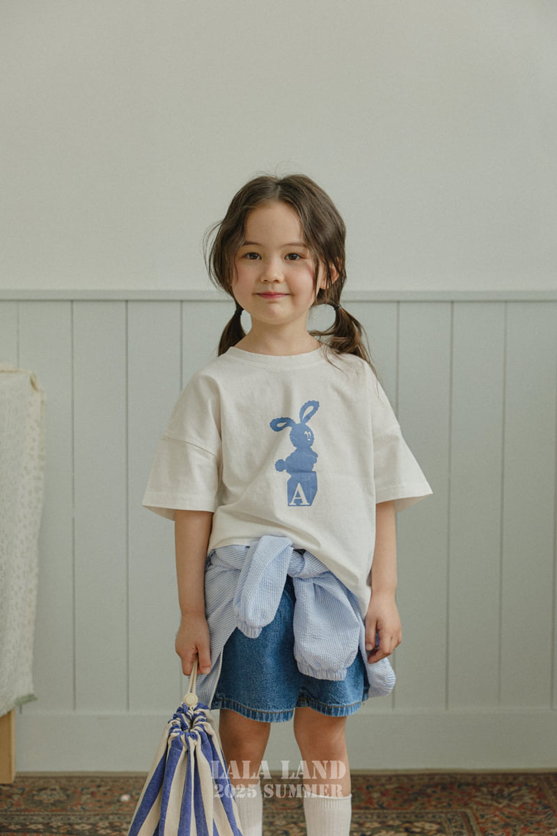 Lalaland - Korean Children Fashion - #childrensboutique - kids Rabbit Tee - 10