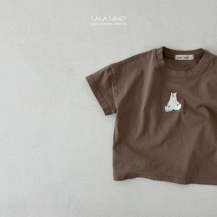 Lalaland - Korean Children Fashion - #childrensboutique - kids Comma Bear Tee - 8