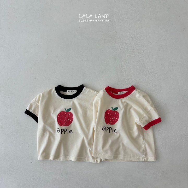 Lalaland - Korean Children Fashion - #childrensboutique - kids 25 Apple Tee