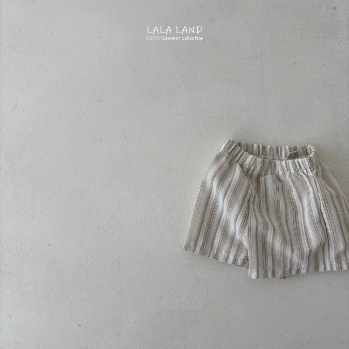 Lalaland - Korean Children Fashion - #designkidswear - kids Vertical Stripe Pants - 7