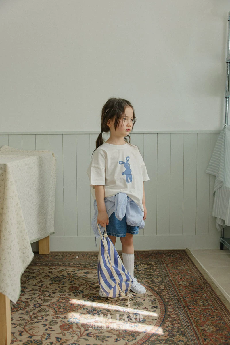 Lalaland - Korean Children Fashion - #designkidswear - kids Rabbit Tee - 11