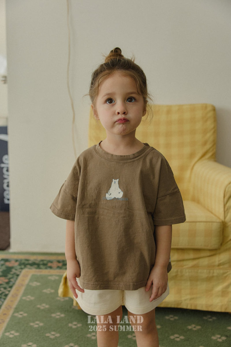 Lalaland - Korean Children Fashion - #designkidswear - kids Comma Bear Tee - 9