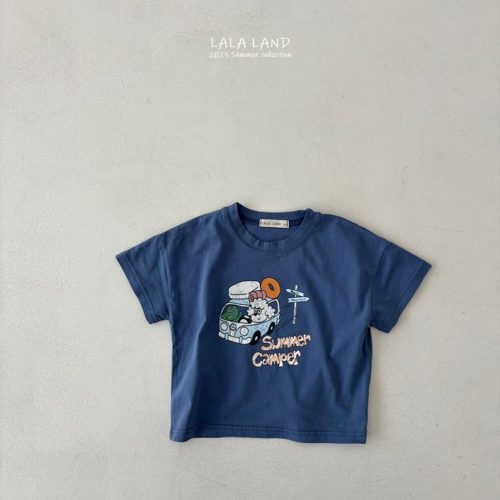 Lalaland - Korean Children Fashion - #designkidswear - kids Summer Camping Tee - 5