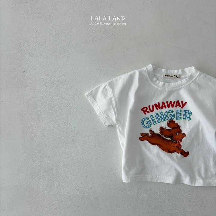 Lalaland - Korean Children Fashion - #childrensboutique - kids Ginger Puppy Tee - 4
