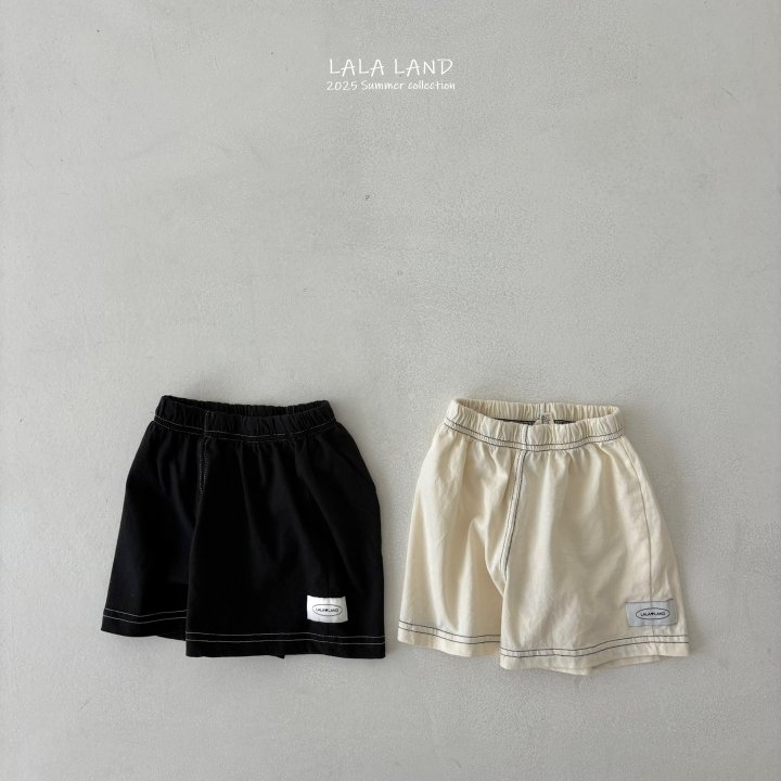 Lalaland - Korean Children Fashion - #discoveringself - kids New Stitch Shorts