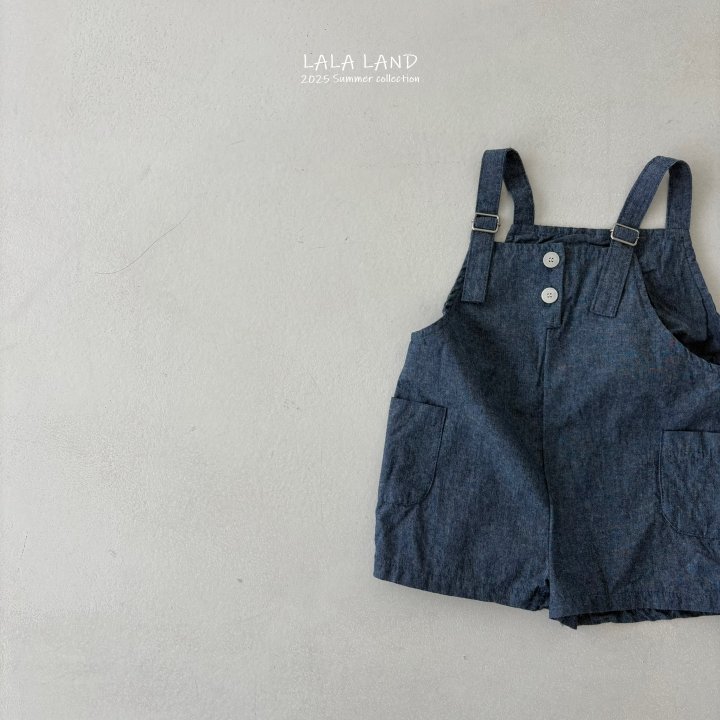 Lalaland - Korean Children Fashion - #discoveringself - kids Pokey Overalls - 3