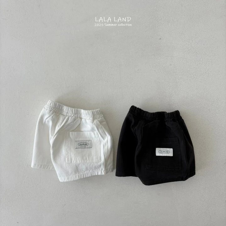 Lalaland - Korean Children Fashion - #discoveringself - kids Black White Cotton Pants