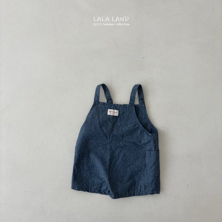 Lalaland - Korean Children Fashion - #discoveringself - kids Pokey Overalls - 4