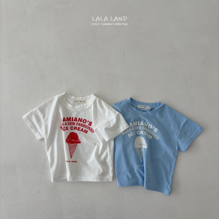 Lalaland - Korean Children Fashion - #fashionkids - kids Ice Cream Tee