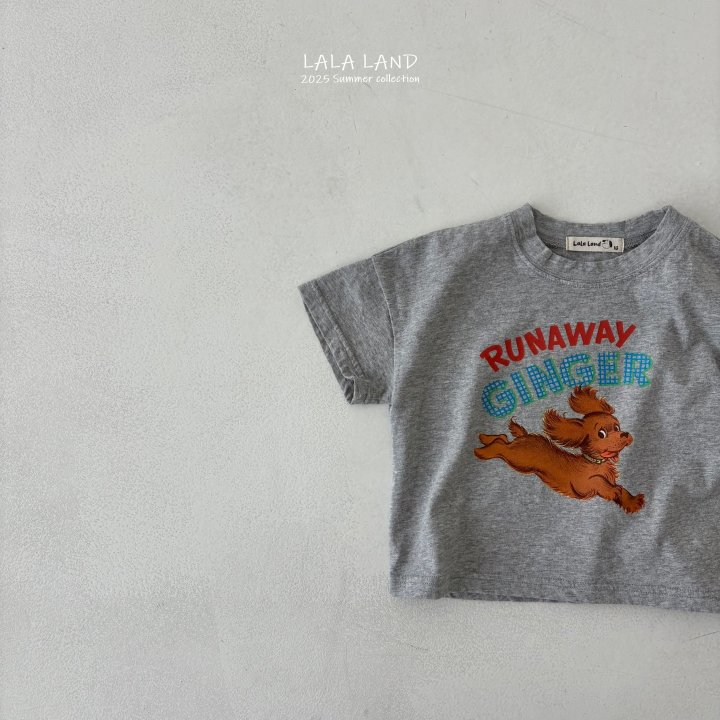 Lalaland - Korean Children Fashion - #fashionkids - kids Ginger Puppy Tee - 6