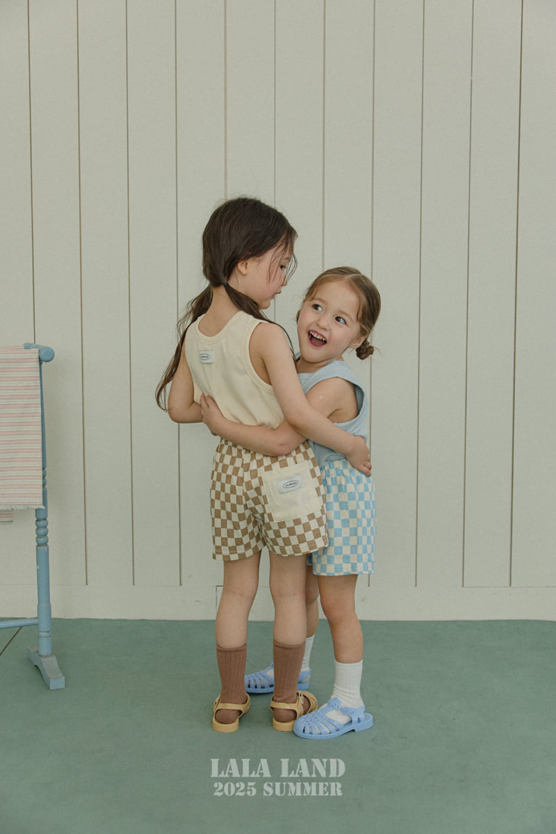Lalaland - Korean Children Fashion - #fashionkids - kids Check Shorts - 11