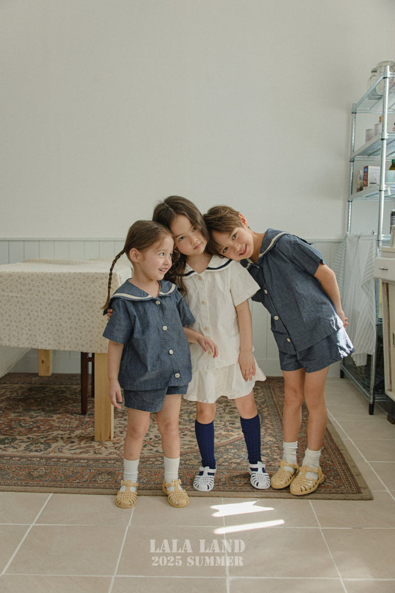 Lalaland - Korean Children Fashion - #kidsshorts - kids Summer Marine Skirt - 12