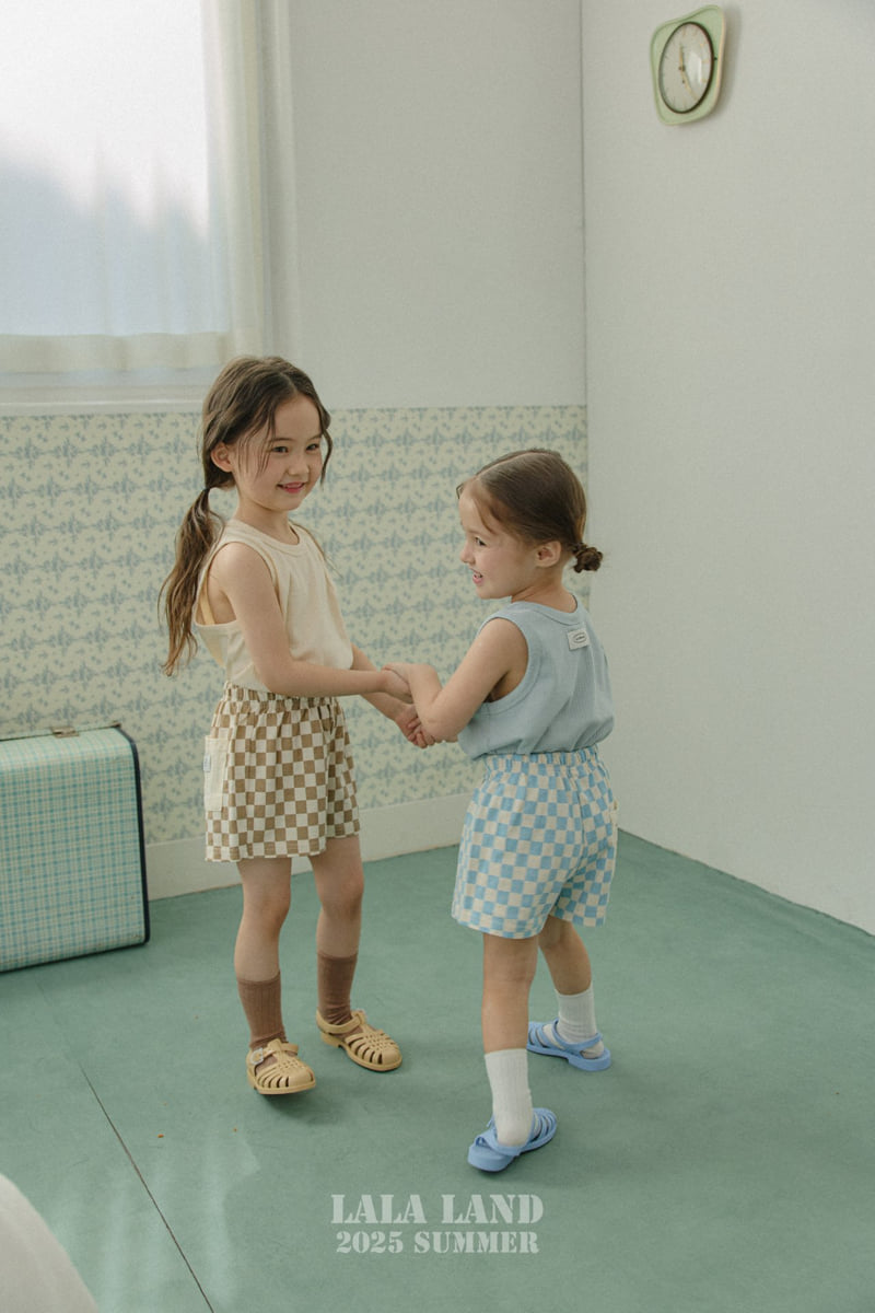 Lalaland - Korean Children Fashion - #kidsshorts - kids Check Shorts - 12