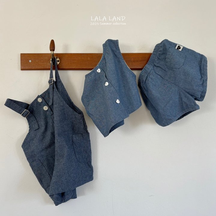 Lalaland - Korean Children Fashion - #kidsstore - kids Pokey Overalls - 6