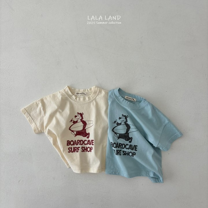 Lalaland - Korean Children Fashion - #kidsstore - kids Surfer Bear Tee