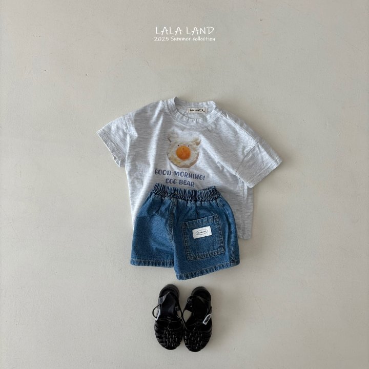 Lalaland - Korean Children Fashion - #kidsstore - kids Egg Bear Tee - 7