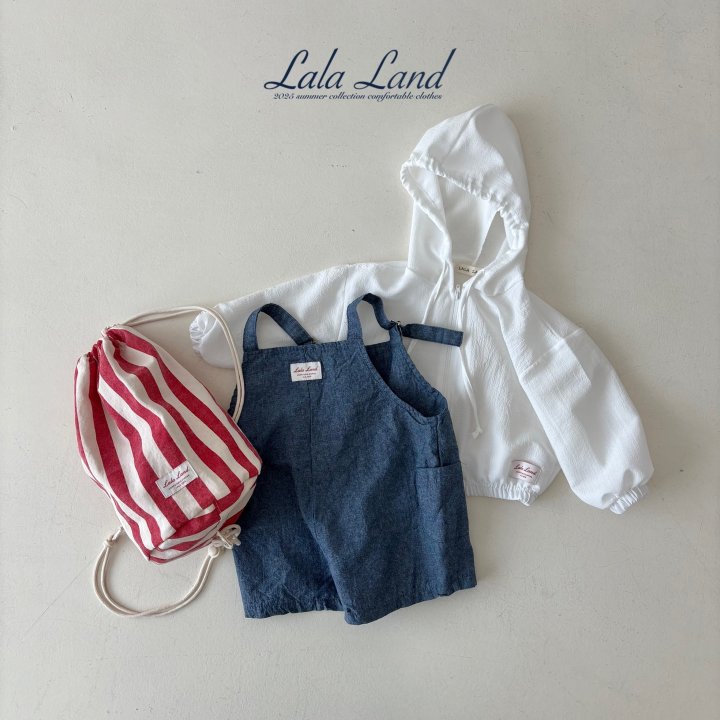 Lalaland - Korean Children Fashion - #kidzfashiontrend - kids Pokey Overalls - 7