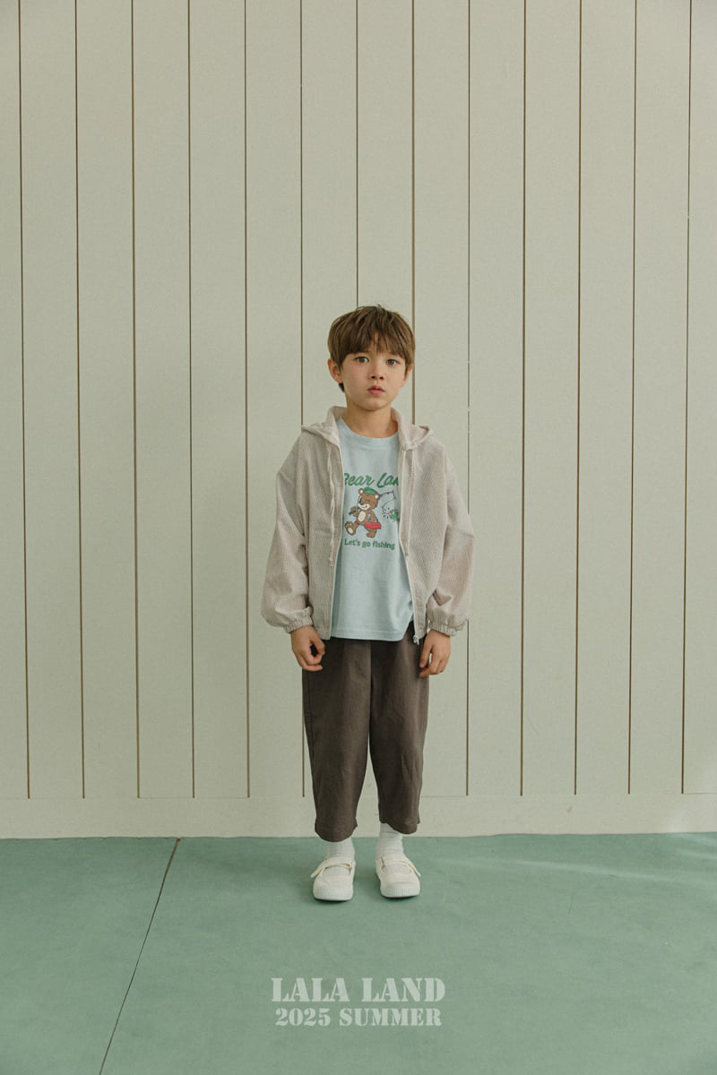 Lalaland - Korean Children Fashion - #kidzfashiontrend - kids Fishing Bear Tee - 12