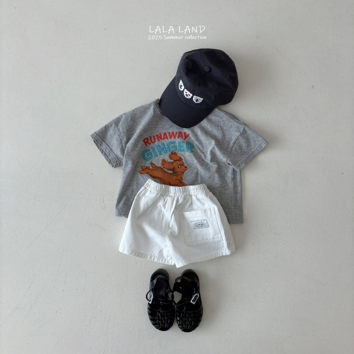 Lalaland - Korean Children Fashion - #kidzfashiontrend - kids Ginger Puppy Tee - 9