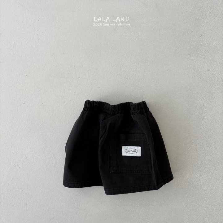 Lalaland - Korean Children Fashion - #kidzfashiontrend - kids Black White Cotton Pants - 5
