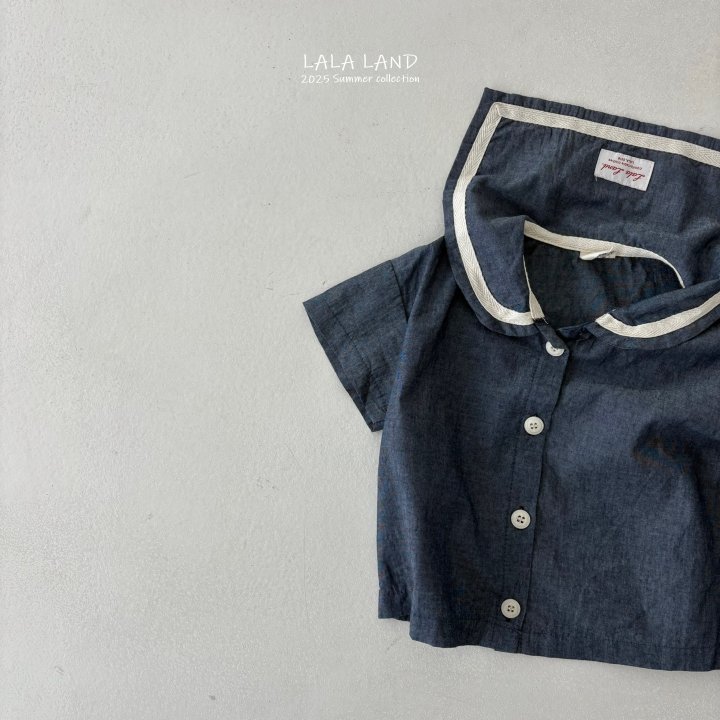 Lalaland - Korean Children Fashion - #Kfashion4kids - kids Summer Sailor Shirt - 4