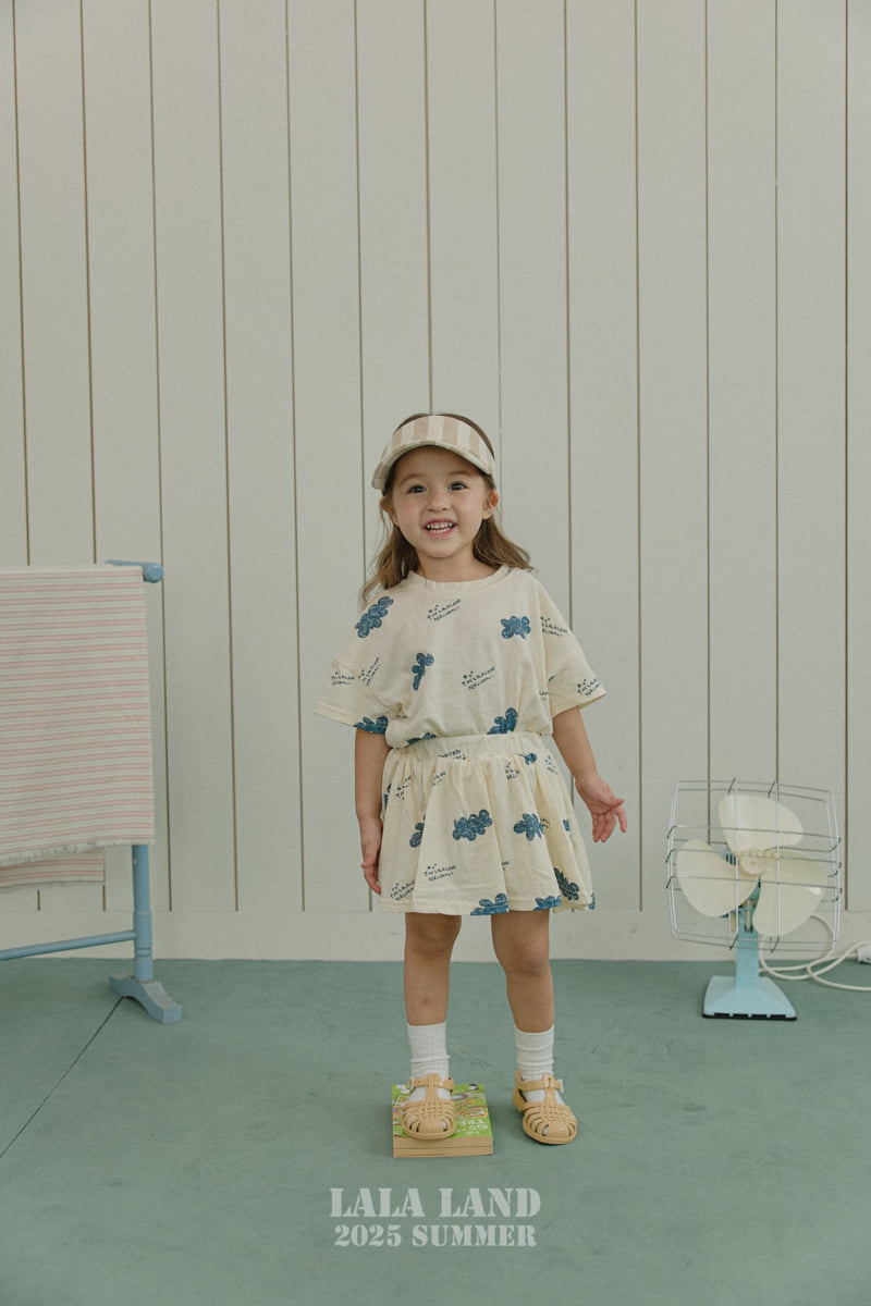 Lalaland - Korean Children Fashion - #littlefashionista - kids Cloud Lara Shirring Skirt - 10