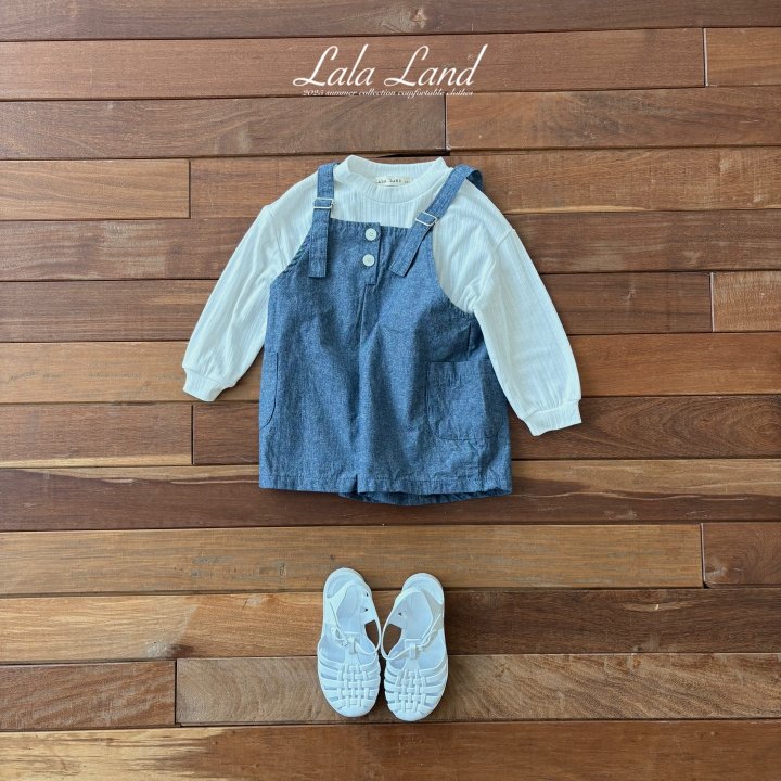 Lalaland - Korean Children Fashion - #littlefashionista - kids Pokey Overalls - 9