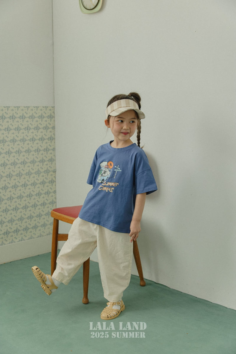 Lalaland - Korean Children Fashion - #littlefashionista - kids Summer Camping Tee - 12