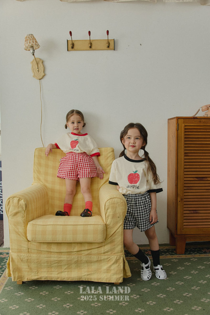 Lalaland - Korean Children Fashion - #littlefashionista - kids 25 Apple Tee - 9