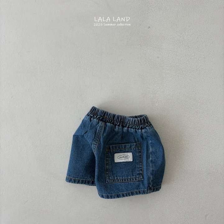 Lalaland - Korean Children Fashion - #littlefashionista - kids Summer Denim Shorts - 6