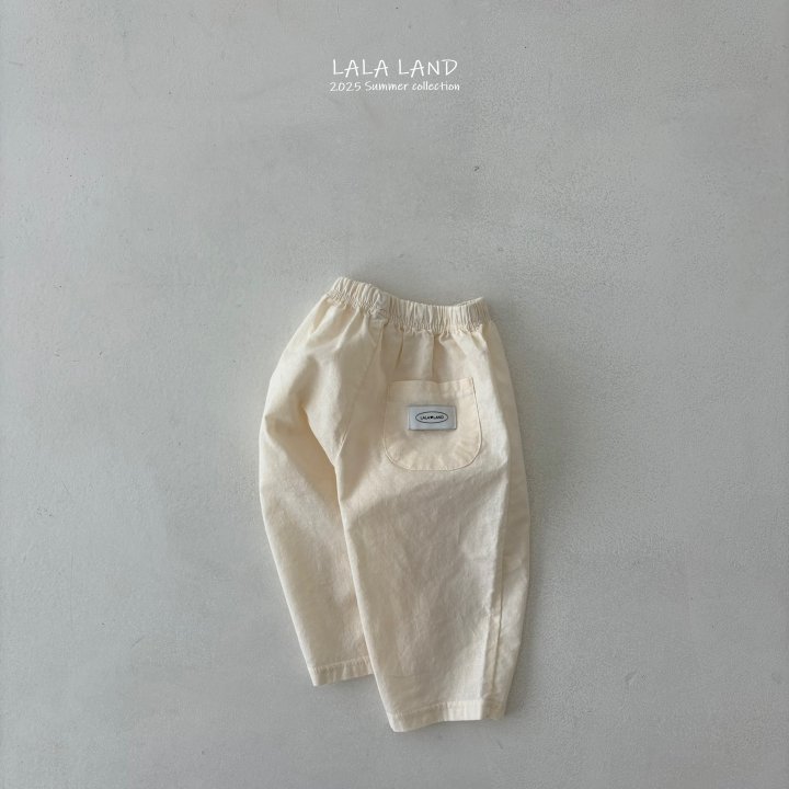 Lalaland - Korean Children Fashion - #littlefashionista - kids Linen Round Pants - 5