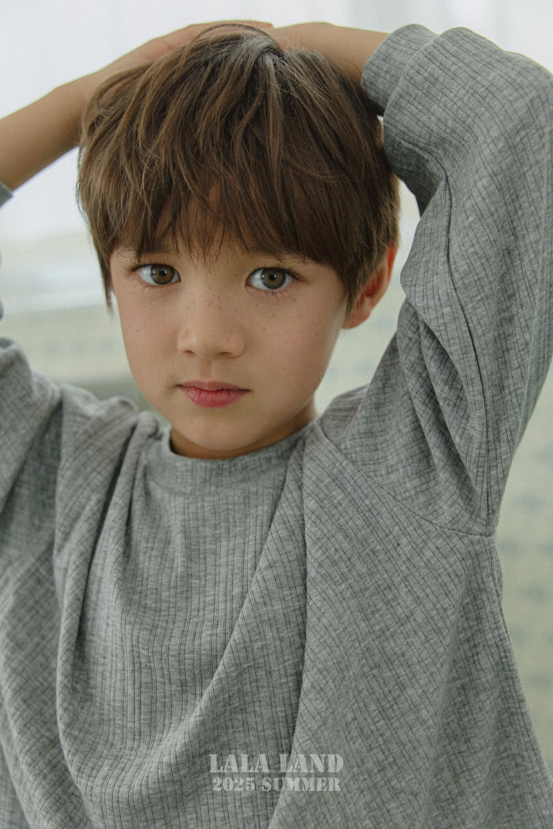 Lalaland - Korean Children Fashion - #magicofchildhood - kids Poppy Long Sleeved Tee - 12