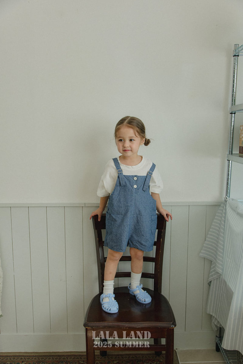 Lalaland - Korean Children Fashion - #magicofchildhood - kids Pokey Overalls - 10