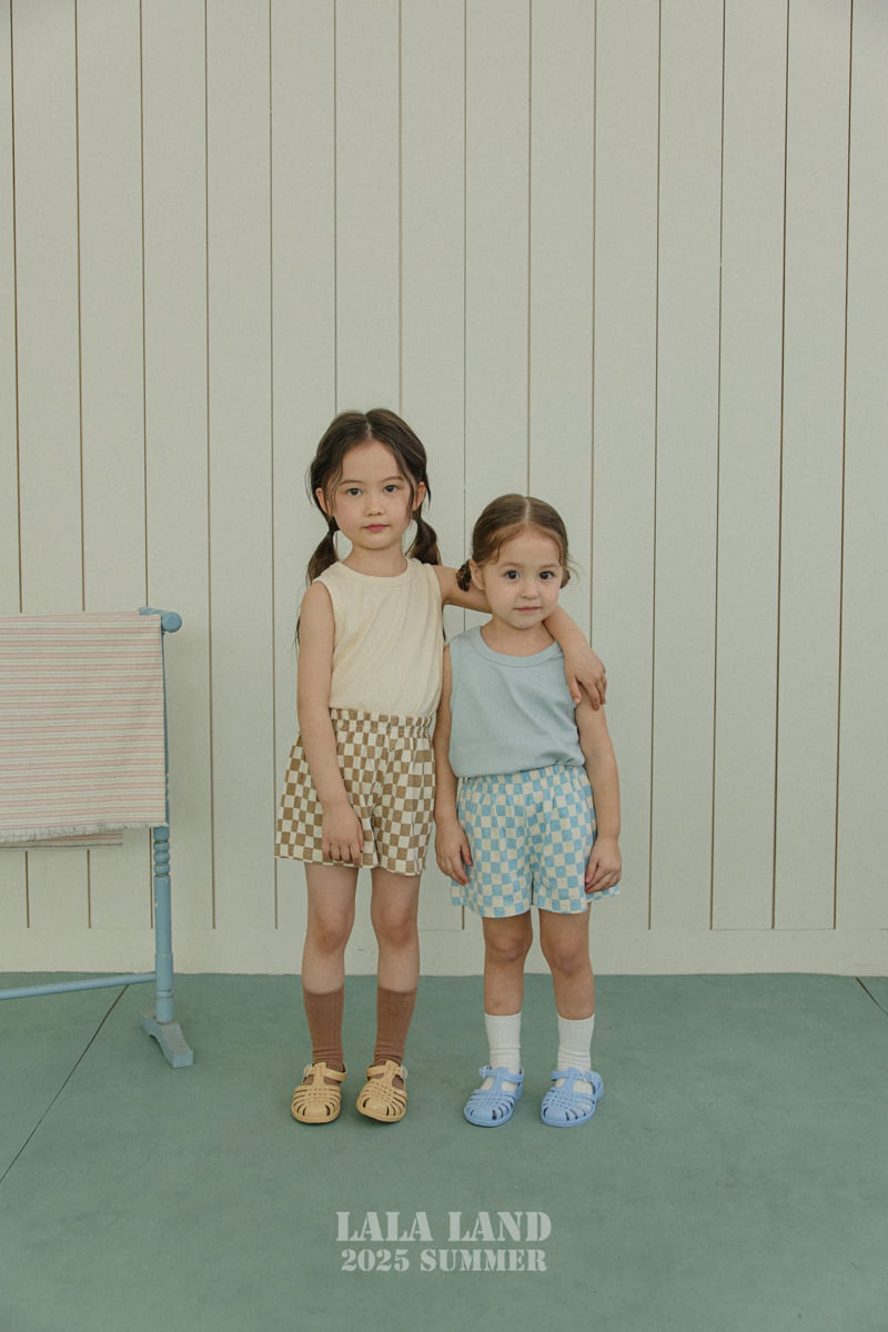 Lalaland - Korean Children Fashion - #magicofchildhood - kids 25 Rib Sleeveless Tee - 9