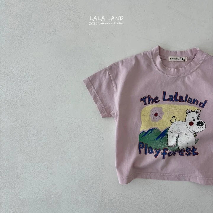 Lalaland - Korean Children Fashion - #littlefashionista - kids Forest Tee - 4