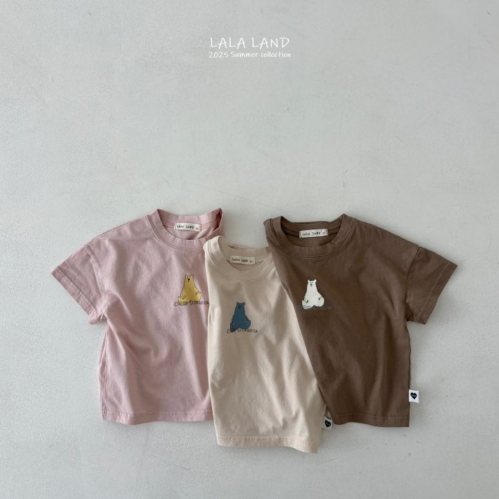 Lalaland - Korean Children Fashion - #magicofchildhood - kids Comma Bear Tee