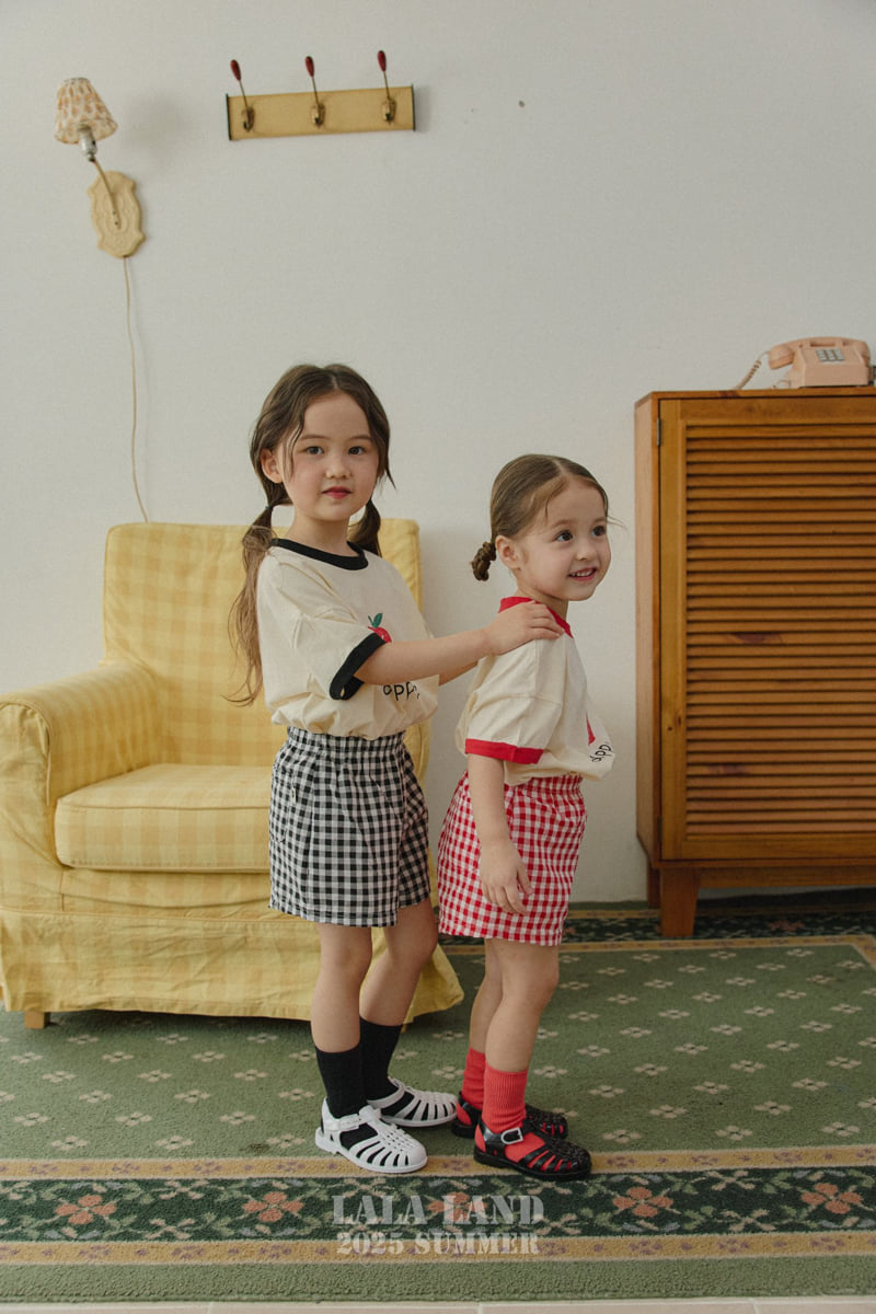 Lalaland - Korean Children Fashion - #magicofchildhood - kids 25 Apple Tee - 10