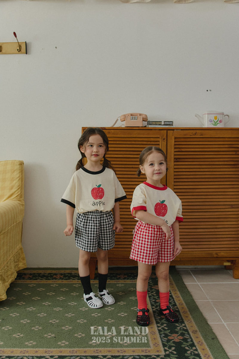 Lalaland - Korean Children Fashion - #magicofchildhood - kids Round Check Pants - 9