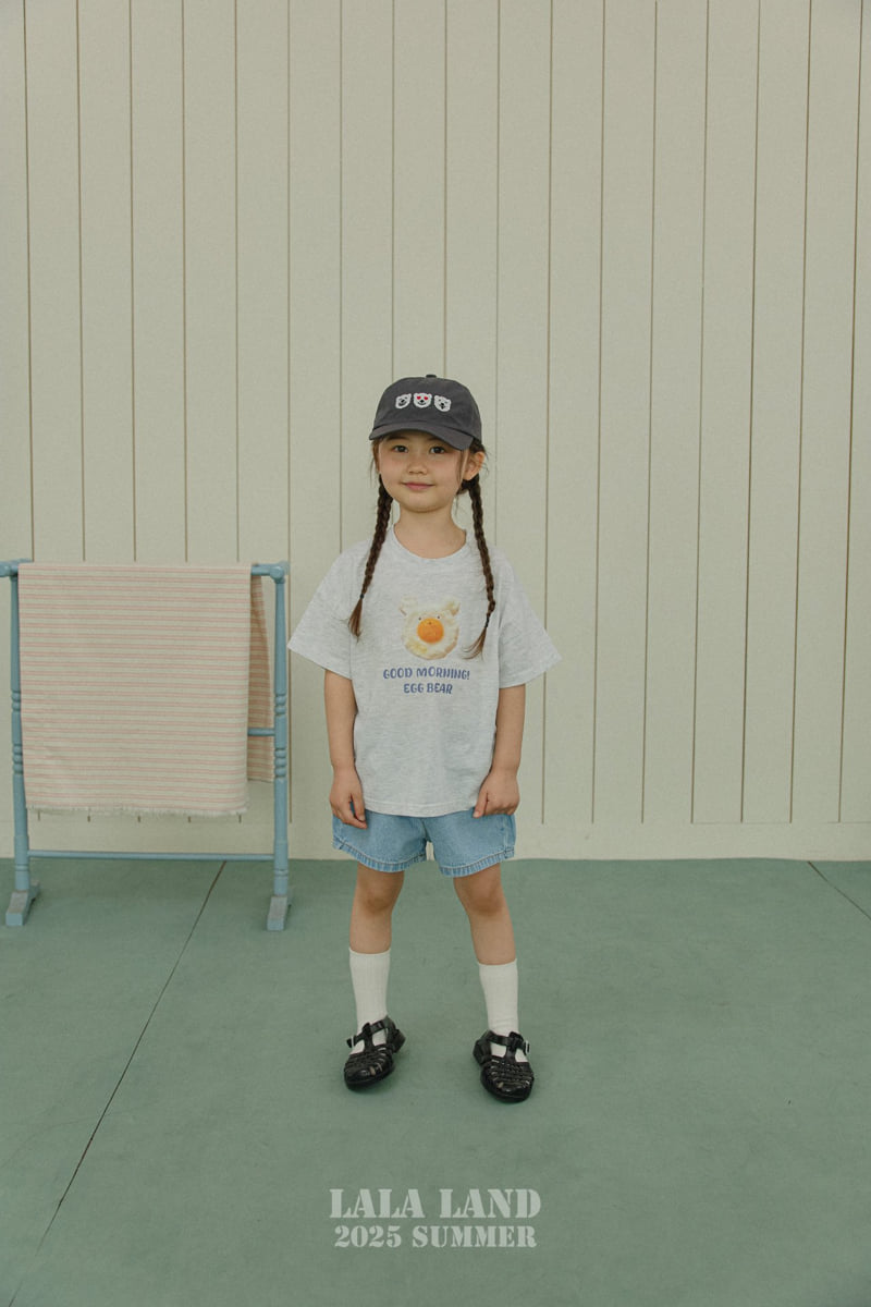 Lalaland - Korean Children Fashion - #minifashionista - kids Egg Bear Tee - 12