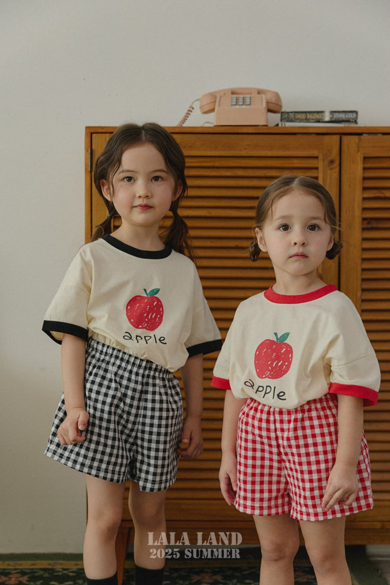 Lalaland - Korean Children Fashion - #minifashionista - kids 25 Apple Tee - 11