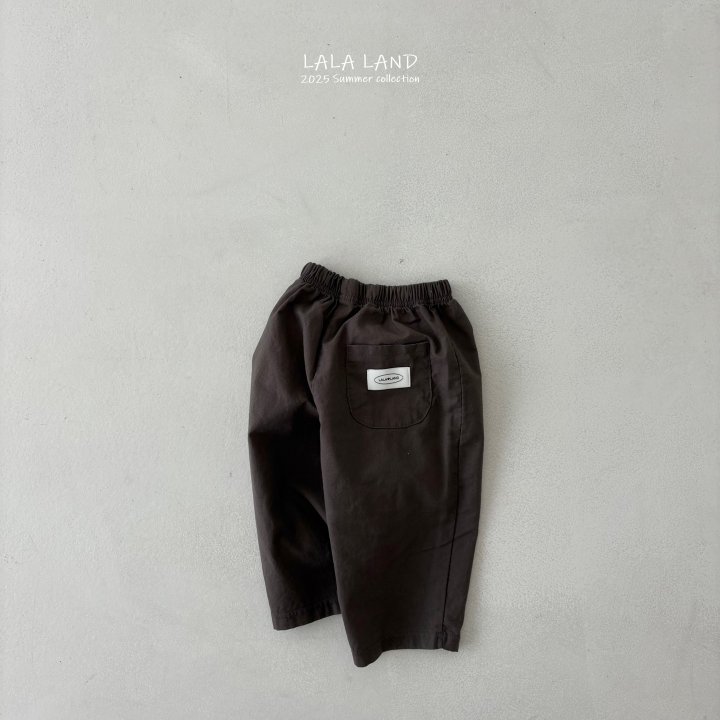 Lalaland - Korean Children Fashion - #minifashionista - kids Linen Round Pants - 7
