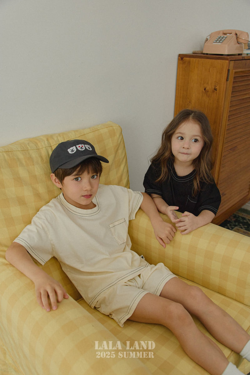 Lalaland - Korean Children Fashion - #prettylittlegirls - kids New Stitch Shorts - 10