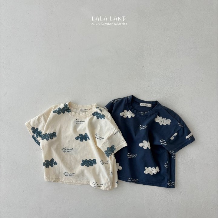 Lalaland - Korean Children Fashion - #prettylittlegirls - kids Cloud Lara Tee