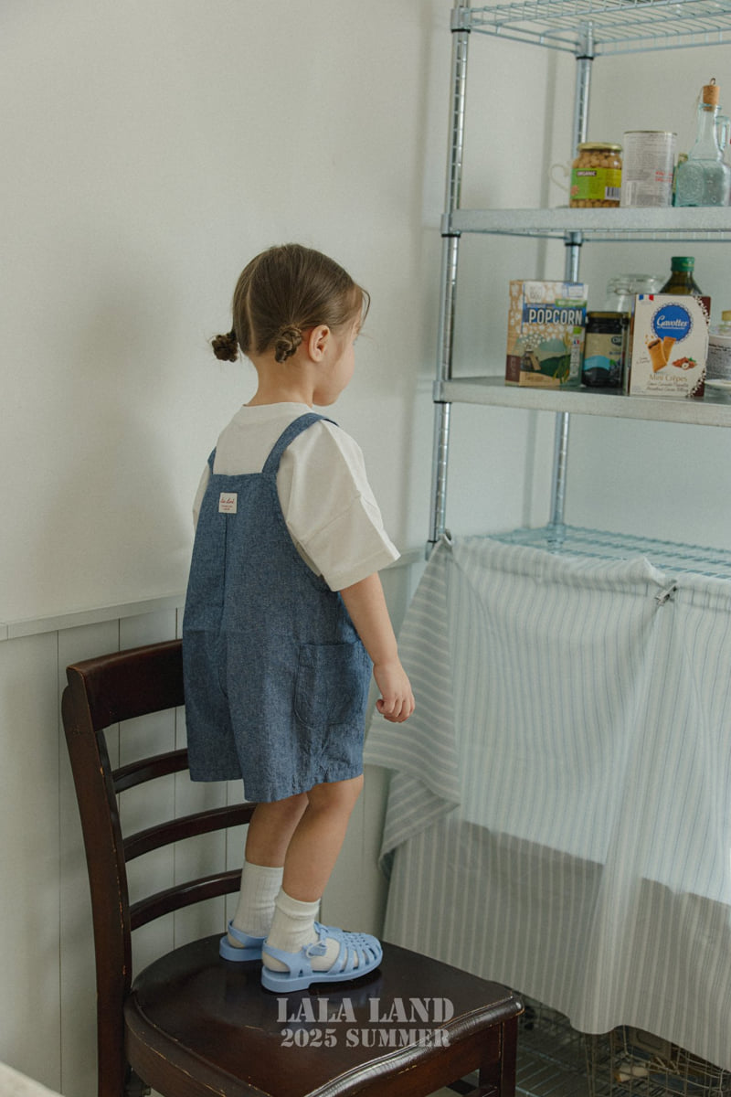 Lalaland - Korean Children Fashion - #prettylittlegirls - kids Pokey Overalls - 12
