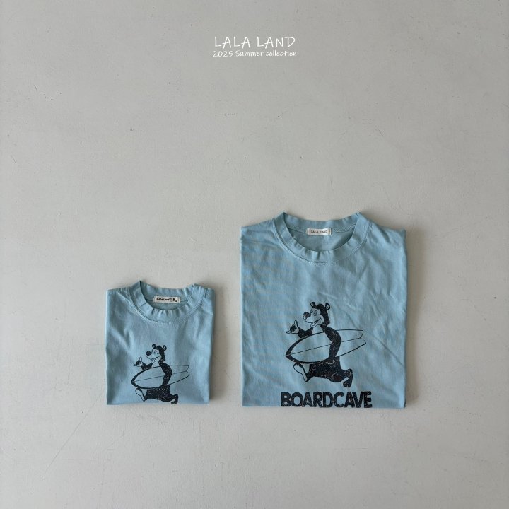Lalaland - Korean Children Fashion - #prettylittlegirls - kids Surfer Bear Tee - 7