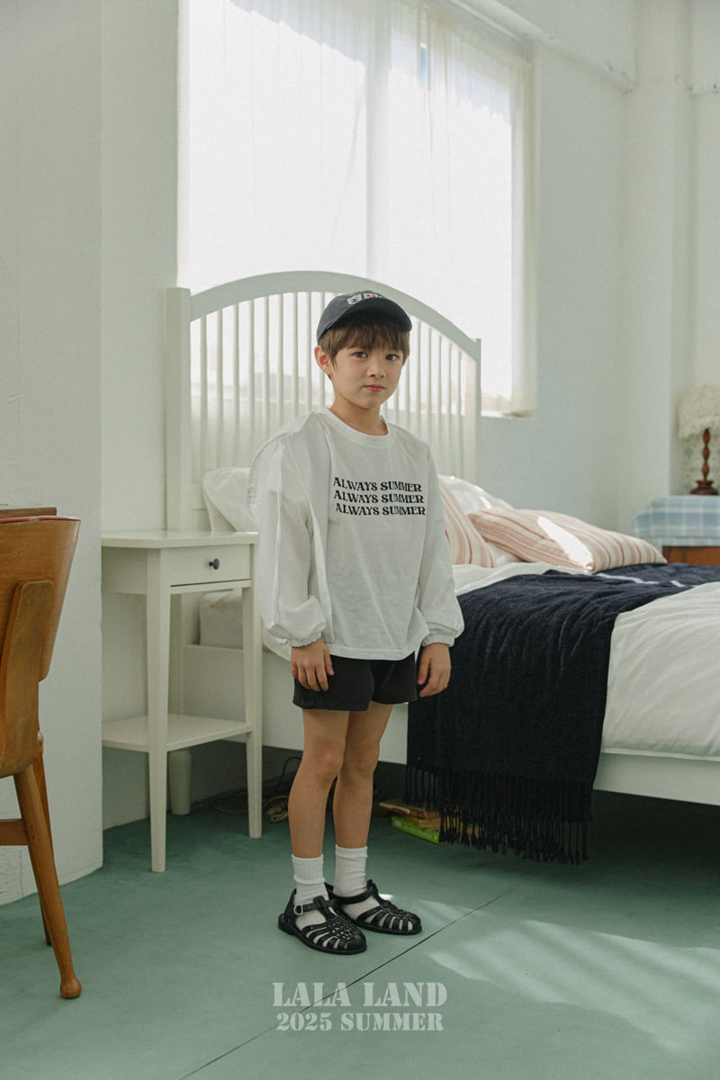 Lalaland - Korean Children Fashion - #prettylittlegirls - kids Black White Cotton Pants - 10